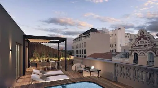Exclusive and quiet duplex penthouse in Jerónimos Madrid